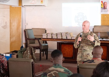 North Dakota National Guard 81st Civil Support Team Conduct HAZMAT Engagement in Ghana