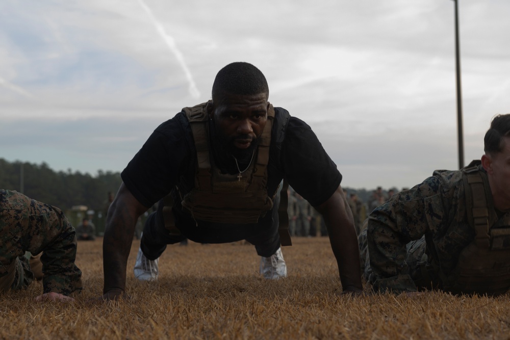 Professional mixed martial arts fighter Impa Kasanganay visits 2nd Low Altitude Air Defense Battalion