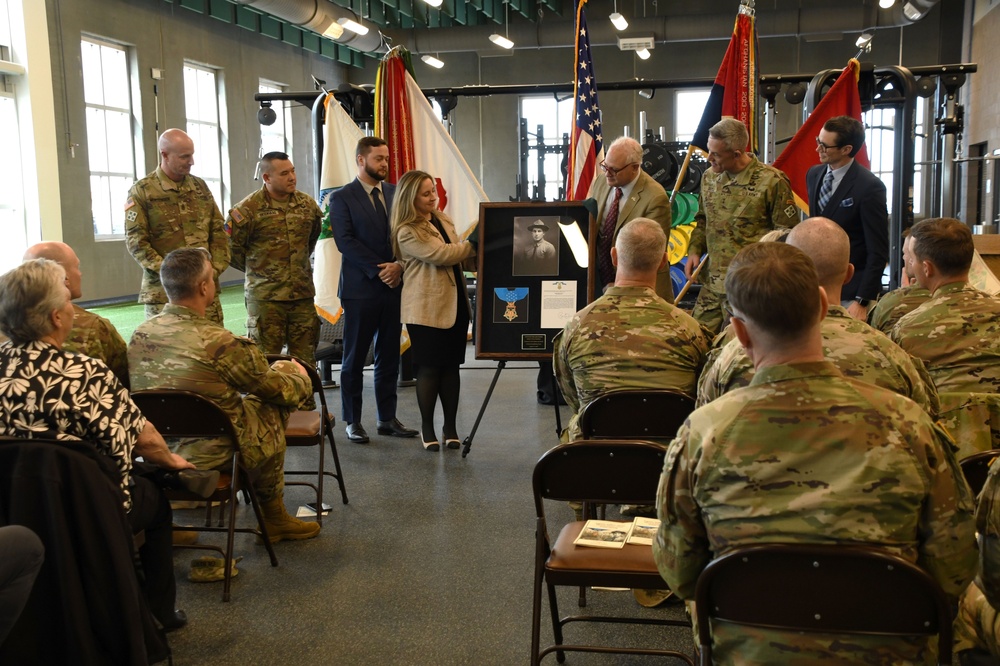 New Fort Carson fitness center honors WWI hero