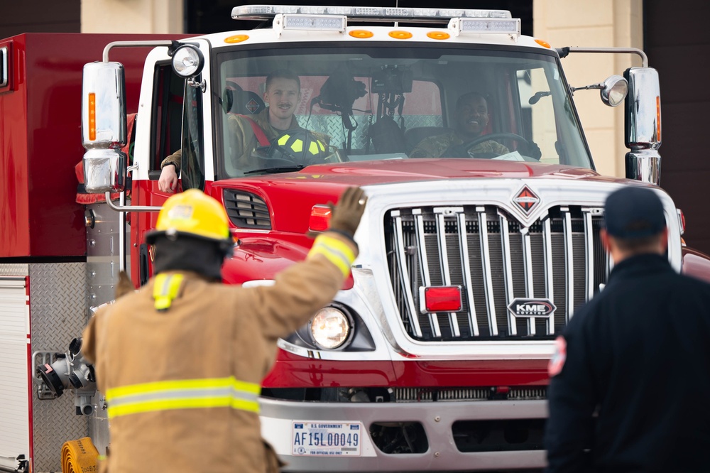 Malmstrom Fire Department conducts reservoir training