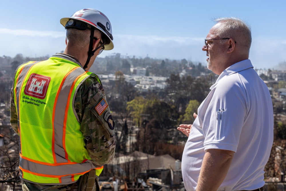 Overlooking the Impact: FEMA and U.S. Army Corps of Engineers Assess Wildfire Damage