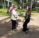 Keely Thompson, Senior Legislative Assistant, to Hawaii Rep. Ed Case, meets with Fellows of the Daniel K. Inouye Asia-Pacific Center