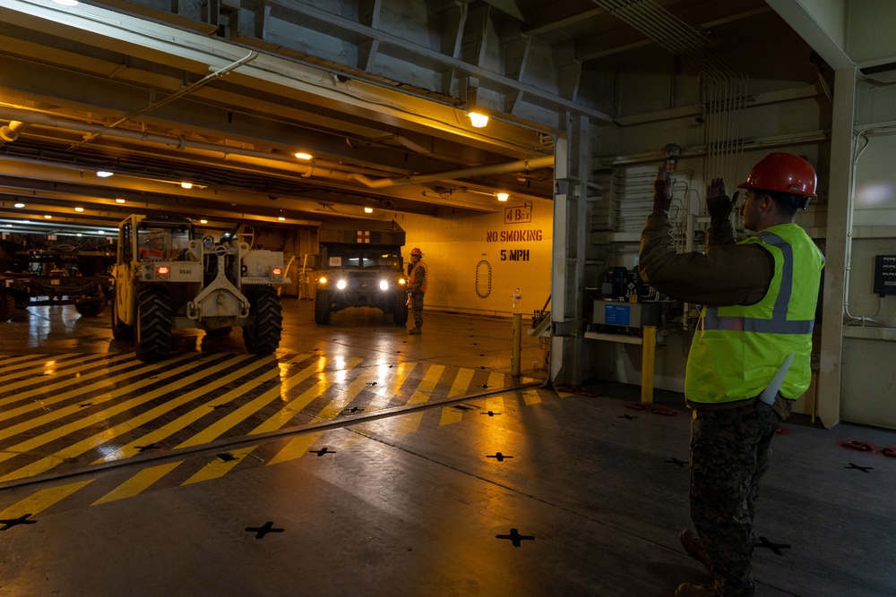Freedom Banner 25: 3rd MLG Conducts MPF Offload
