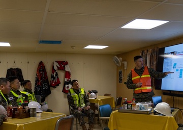 ROK JCS, ROK POG Visit USNS Dahl