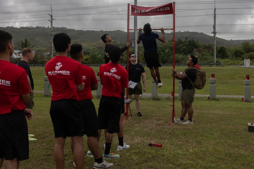 RSS Guam holds poolee validation