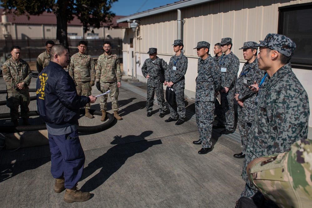 374 LRS POL flight engages in bilateral SME exchange with JASDF
