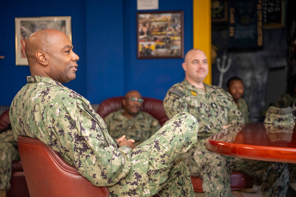 FLTCM Lateef Compton Visits NSA Souda Bay