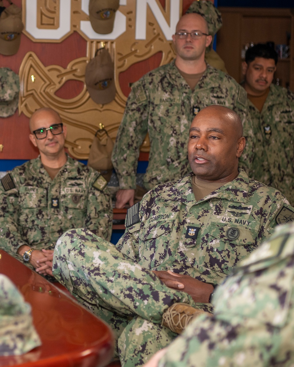 FLTCM Lateef Compton Visits NSA Souda Bay