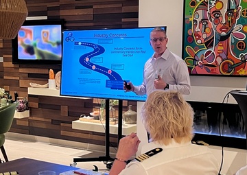 Joint Maritime Information Center Meets with Cruise Ship Industry Officials to Discuss Red Sea Security