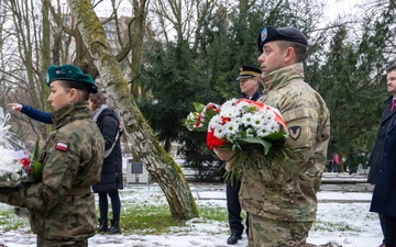 USAG Poland and V Corps attend Poznan Liberation 80th Anniversary