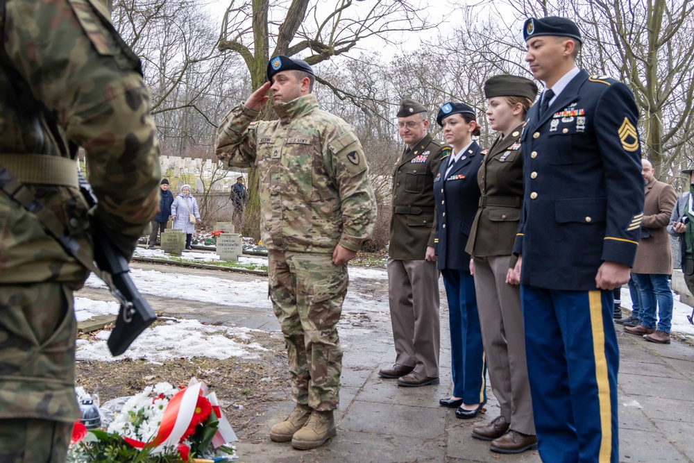 USAG Poland and V Corps attend Poznan Liberation 80th Anniversary