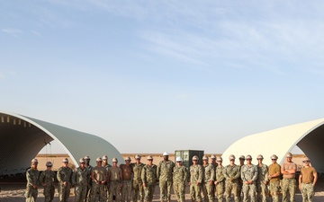 NMCB 4 Seabees Build K-Span at MCAS Yuma