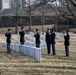 Military Funeral Honors with Funeral Escort are Conducted for U.S. Army Air Force 2nd Lt. Francis Callahan in Section 68