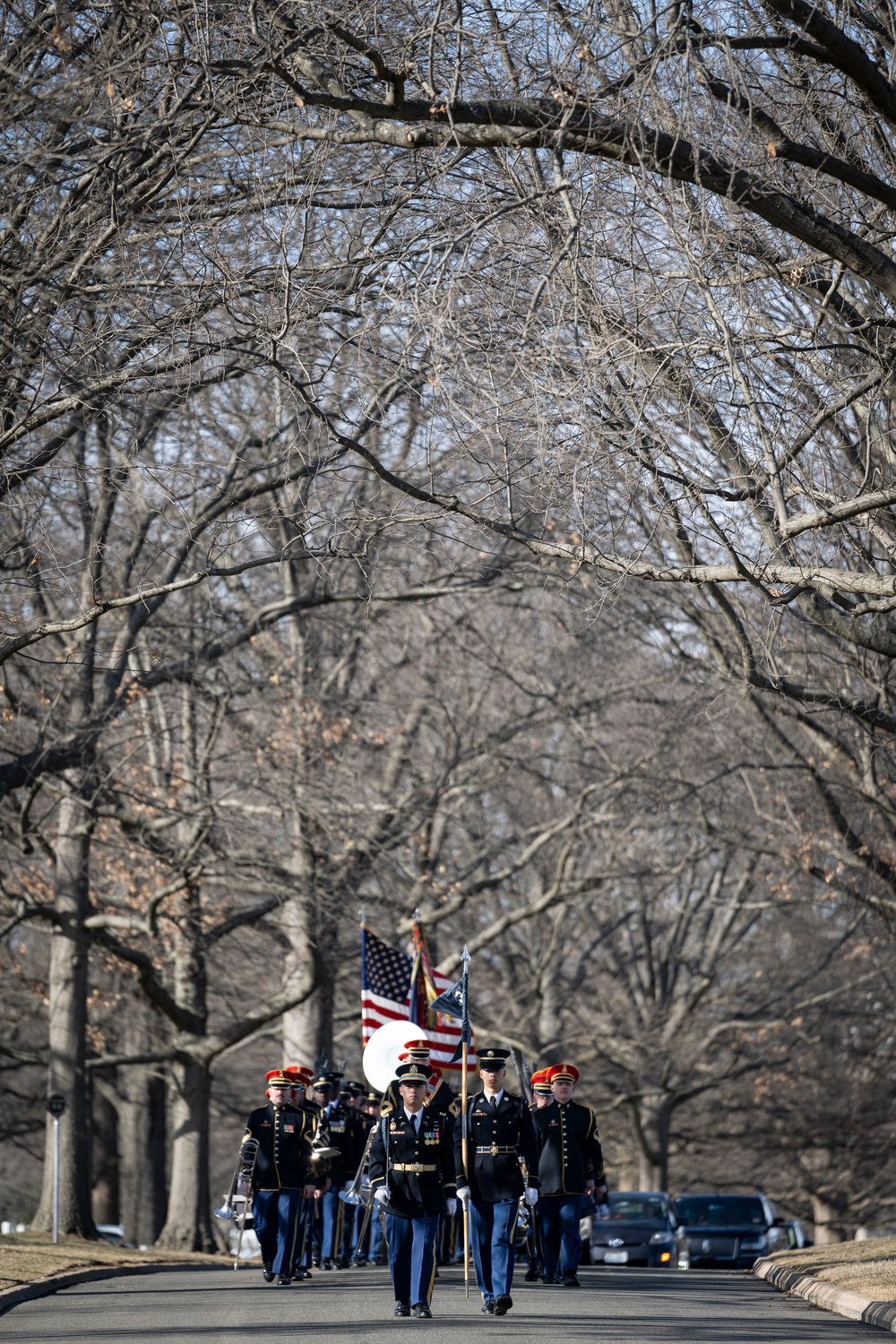 Military Funeral Honors with Funeral Escort are Conducted for U.S. Army Air Force 2nd Lt. Francis Callahan in Section 68