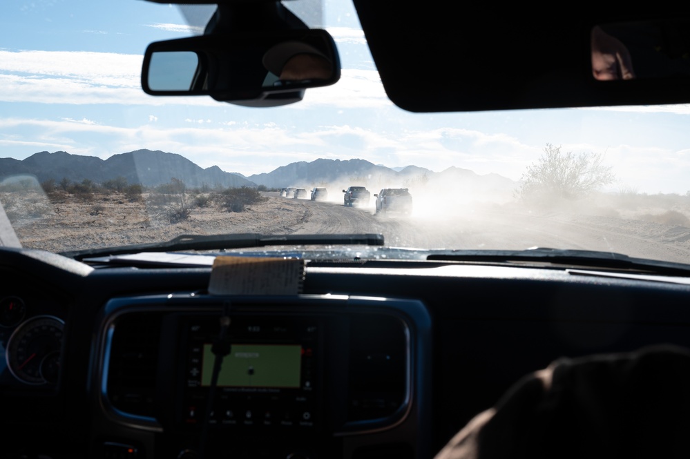 U.S. Air Force Mission Sustainment Team Members Train Alongside U.S. Marines