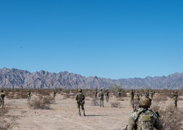 U.S. Air Force Mission Sustainment Team Members Train Alongside U.S. Marines