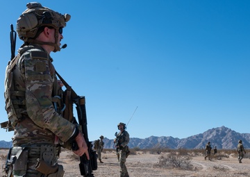U.S. Air Force Mission Sustainment Team Members Train Alongside U.S. Marines