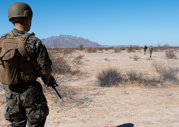 U.S. Air Force Mission Sustainment Team Members Train Alongside U.S. Marines