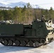 41st Field Artillery Brigade conducts arctic drivers training during Joint Viking 25 in Norway