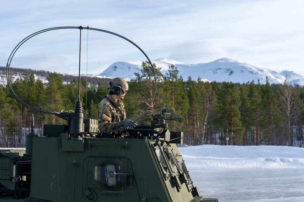 MLRS battalion conducts arctic drivers training with the Norwegian Army during exercise in Norway