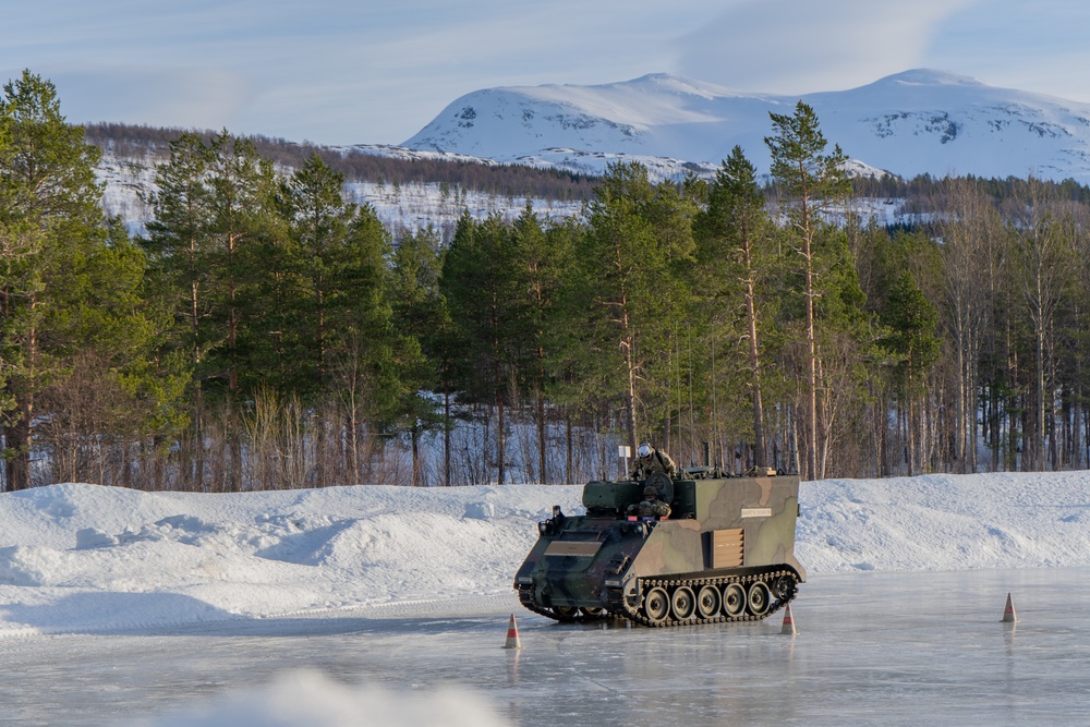 MLRS battalion conducts arctic drivers training with the Norwegian Army during exercise in Norway