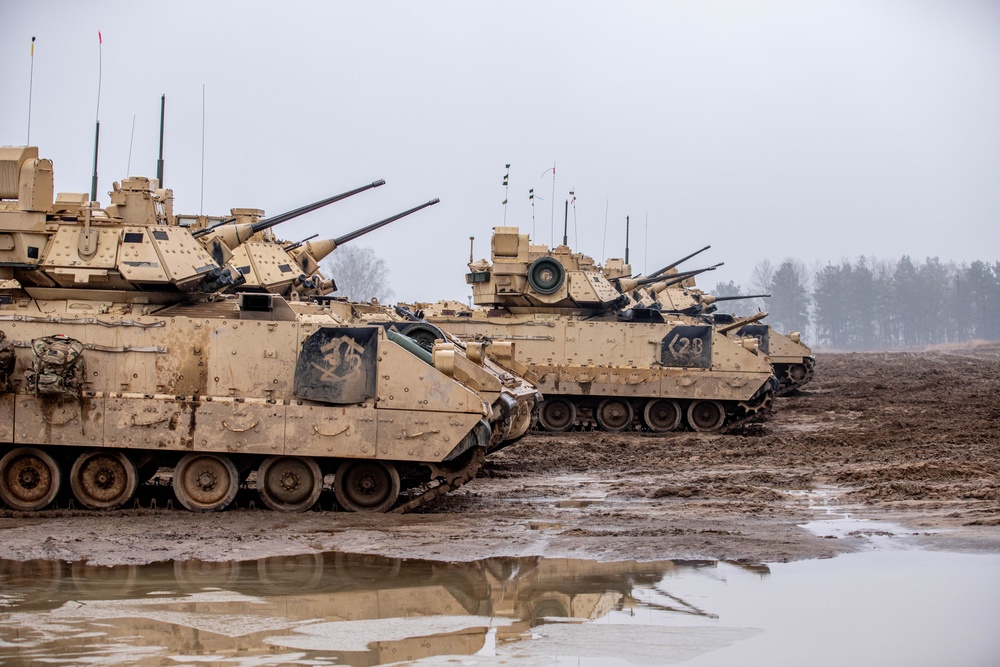 1st Armored Division Stands Ready on NATO's Eastern Flank