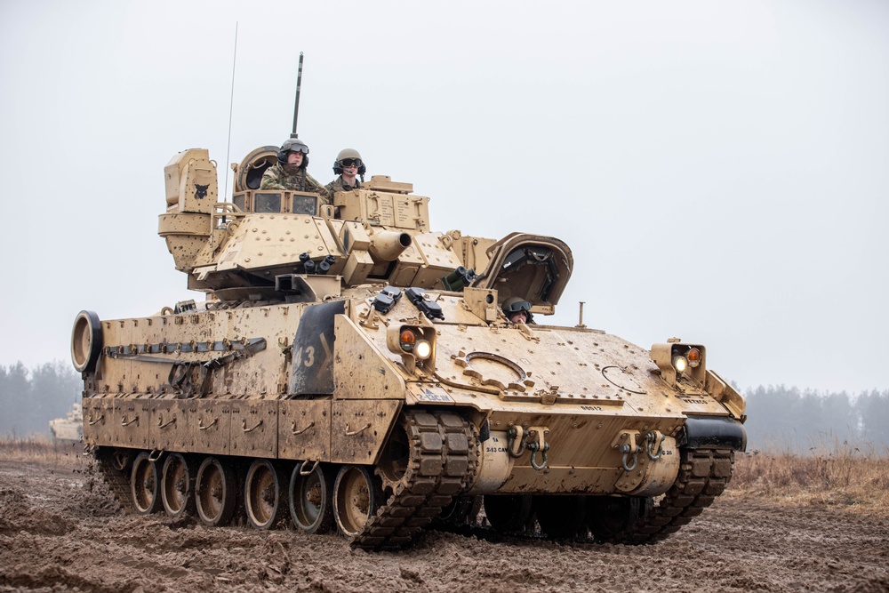 1st Armored Division Stands Ready on NATO's Eastern Flank
