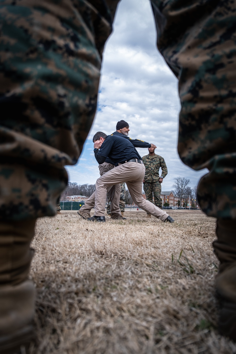 U.S. Marines participate in SAF training