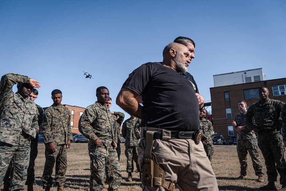 U.S. Marines participate in SAF training