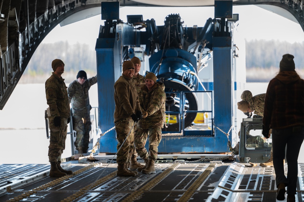 Team Dover sends salvage equipment overseas