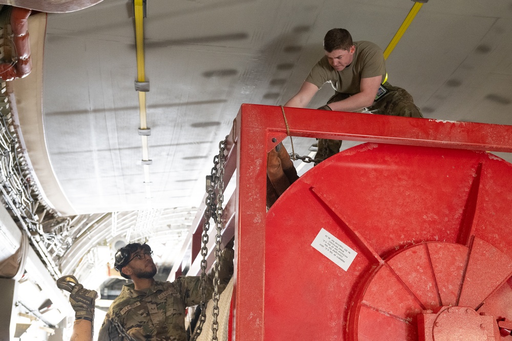 Team Dover sends salvage equipment overseas