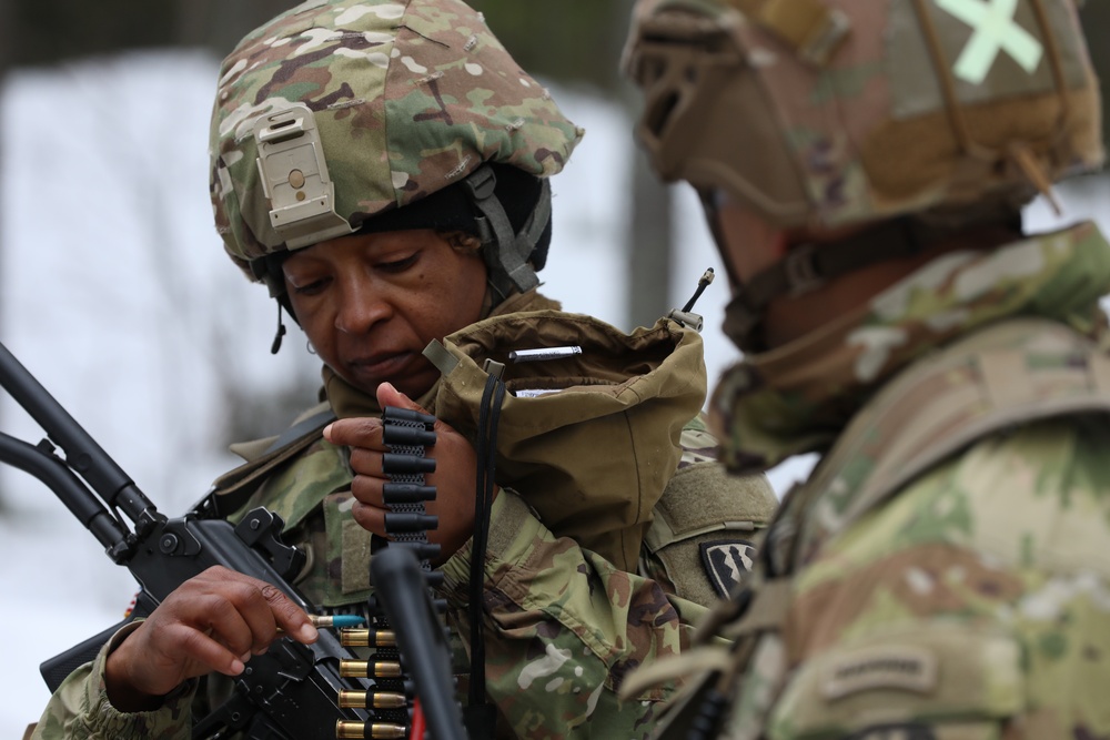 Virginia National Guard Soldiers conduct Field Training Exercise during Arctic Forge 25