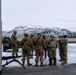 41st Field Artillery Brigade establish an ammunition holding area during Joint Viking 25 in Norway