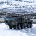 41st Field Artillery Brigade establish an ammunition holding area during Joint Viking 25 in Norway