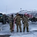 41st Field Artillery Brigade establish an ammunition holding area during Joint Viking 25 in Norway