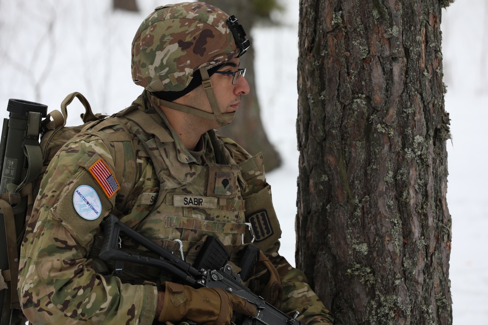 Virginia National Guard Soldiers conduct Field Training Exercise during Arctic Forge 25