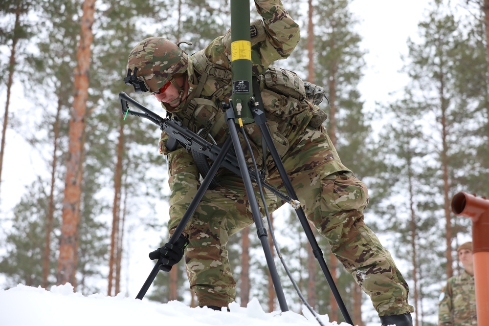 Virginia National Guard Soldiers conduct Field Training Exercise during Arctic Forge 25