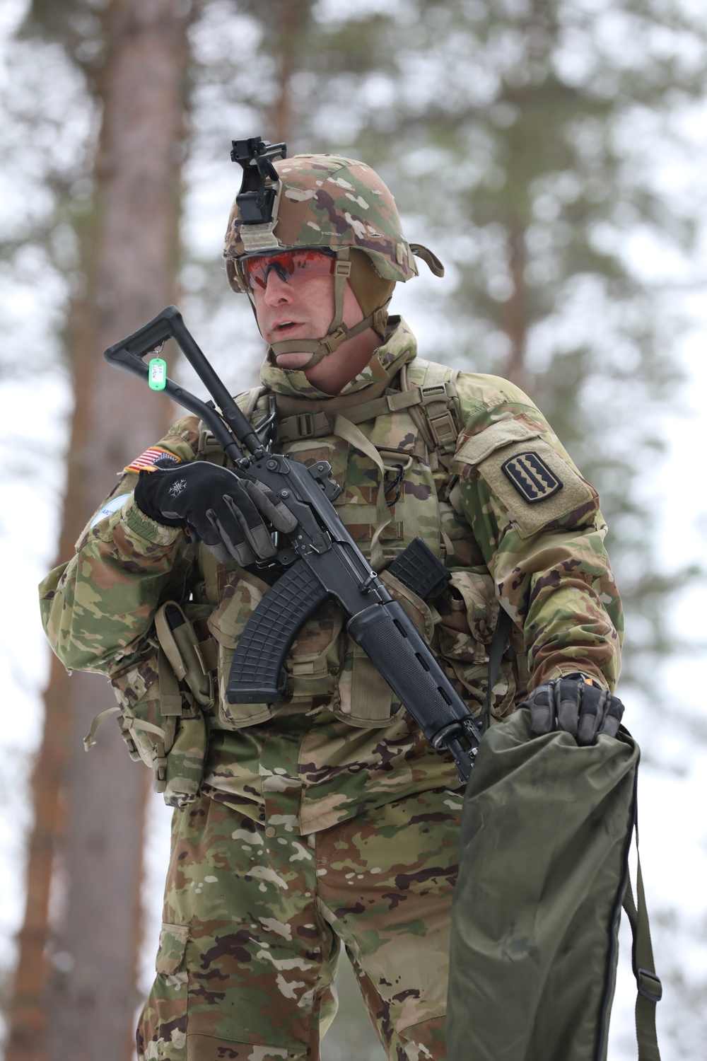 Virginia National Guard Soldiers conduct Field Training Exercise during Arctic Forge 25