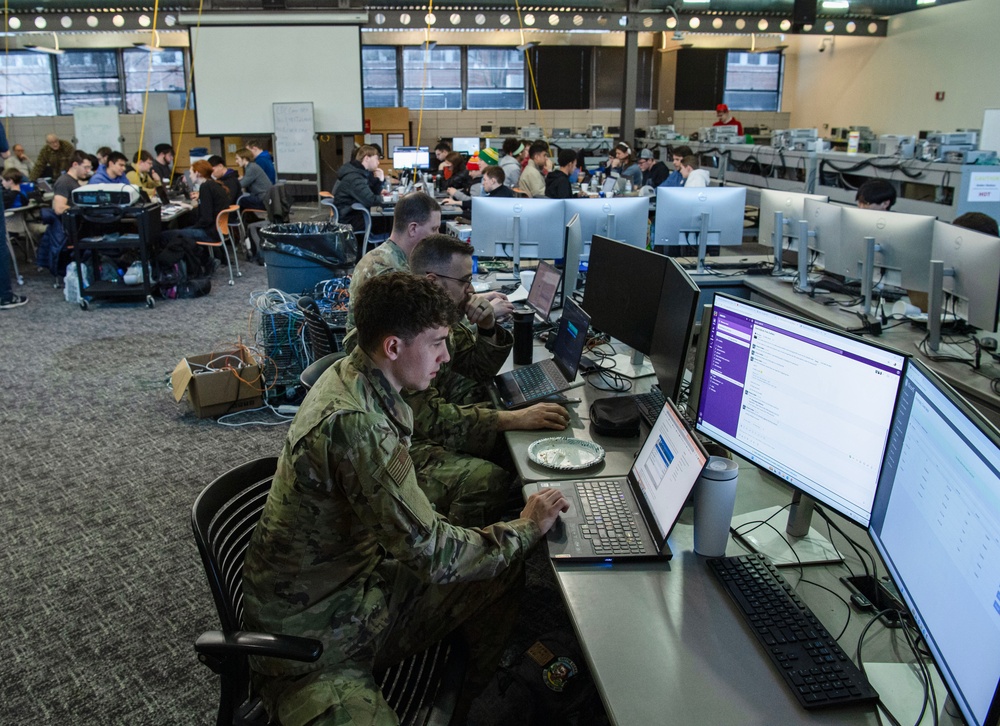 132d Wing Airmen take on ISU International Cyber Defense Competition