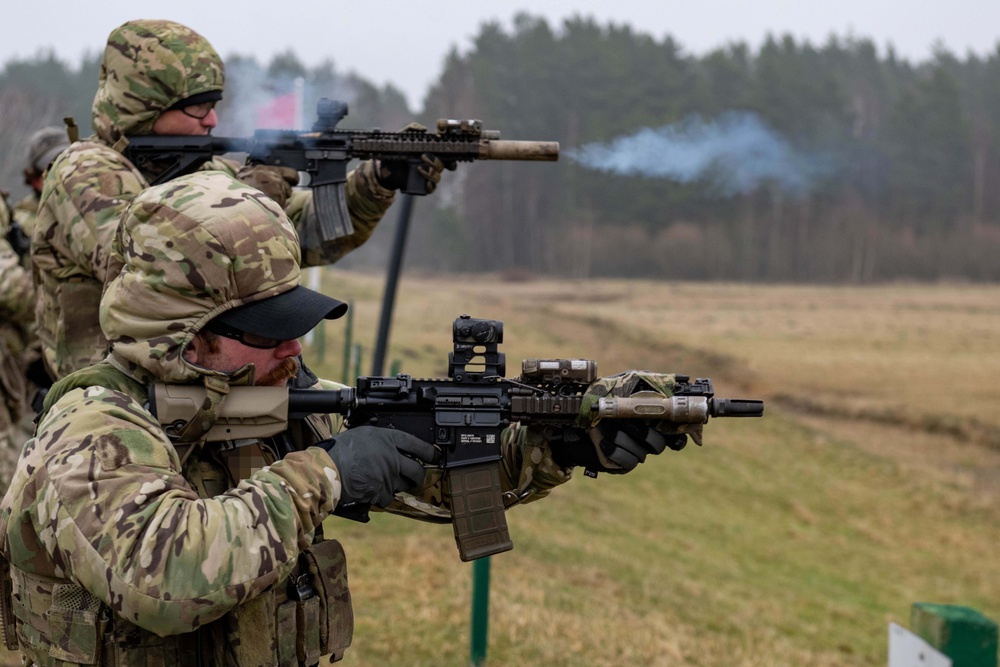 NSW Conducts Training with Lithuanian and German special operations forces