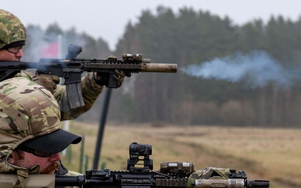 NSW Conducts Training with Lithuanian and German special operations forces