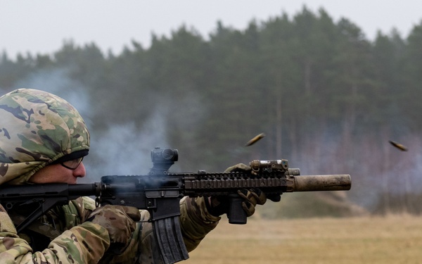 NSW Conducts Training with Lithuanian and German special operations forces