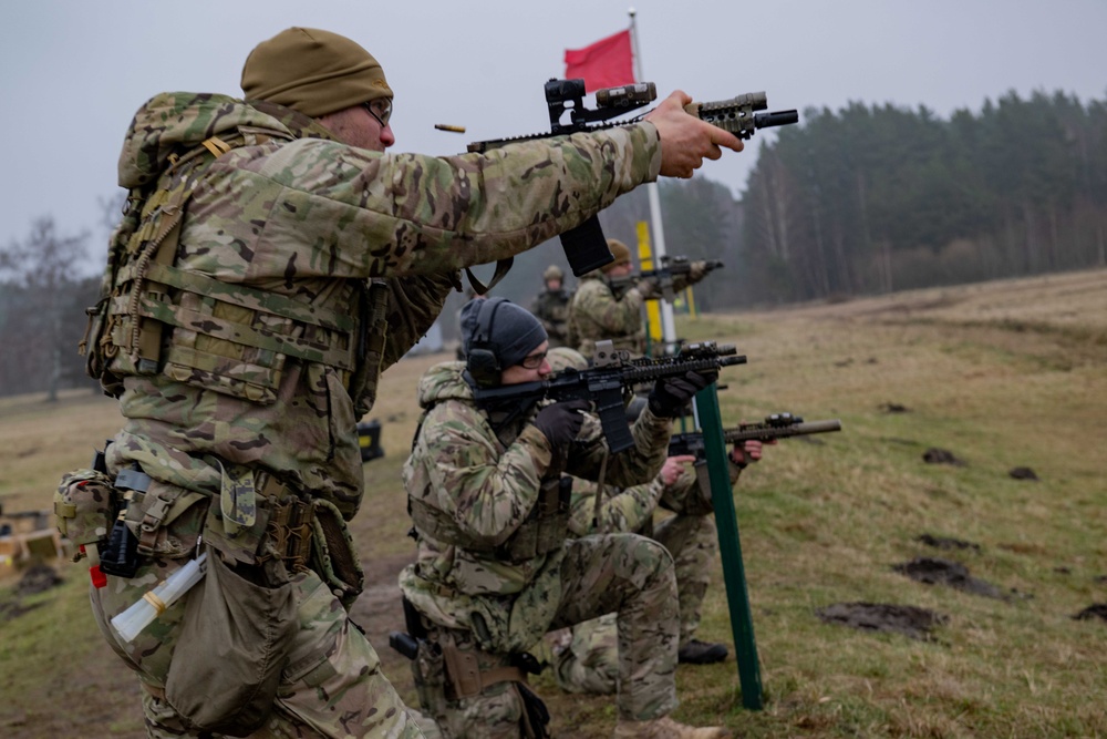 NSW Conducts Training with Lithuanian and German special operations forces