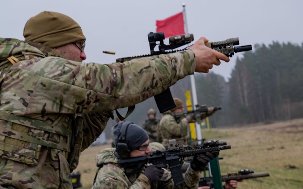 NSW Conducts Training with Lithuanian and German special operations forces