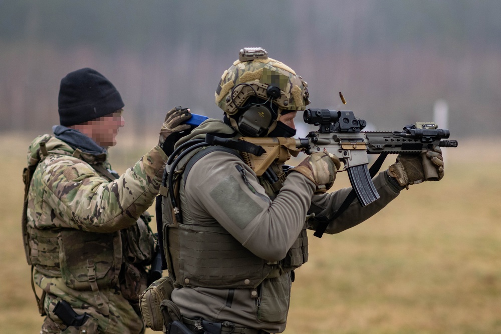 NSW Conducts Training with Lithuanian and German special operations forces