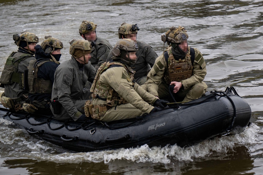 NSW Conducts Training with Lithuanian and German special operations forces