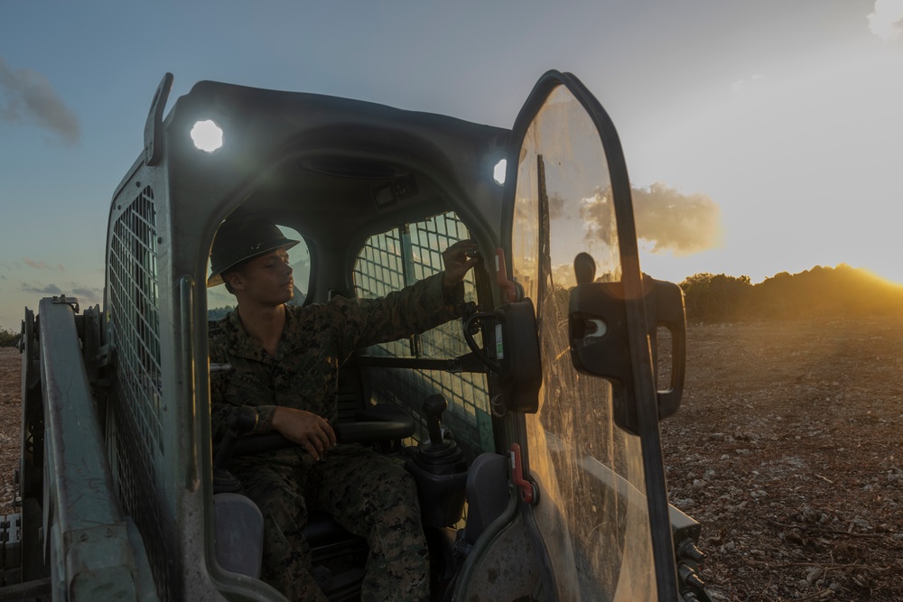 U.S. Marines with MWSS-272 perform preventative maintenance