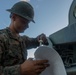 U.S. Marines with MWSS-272 perform preventative maintenance