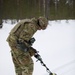 Virginia National Guard Engineers conduct mine detection and clearance training during Arctic Forge 25