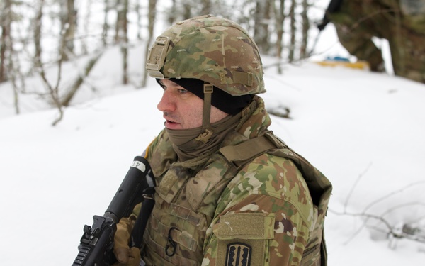 Virginia Army National Guard Engineers train on mine emplacement during Arctic Forge 25